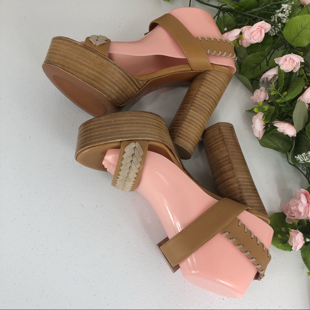 Aquatalia made in Italy cognac shoes size 8.5 (41) - Picture 4 of 8